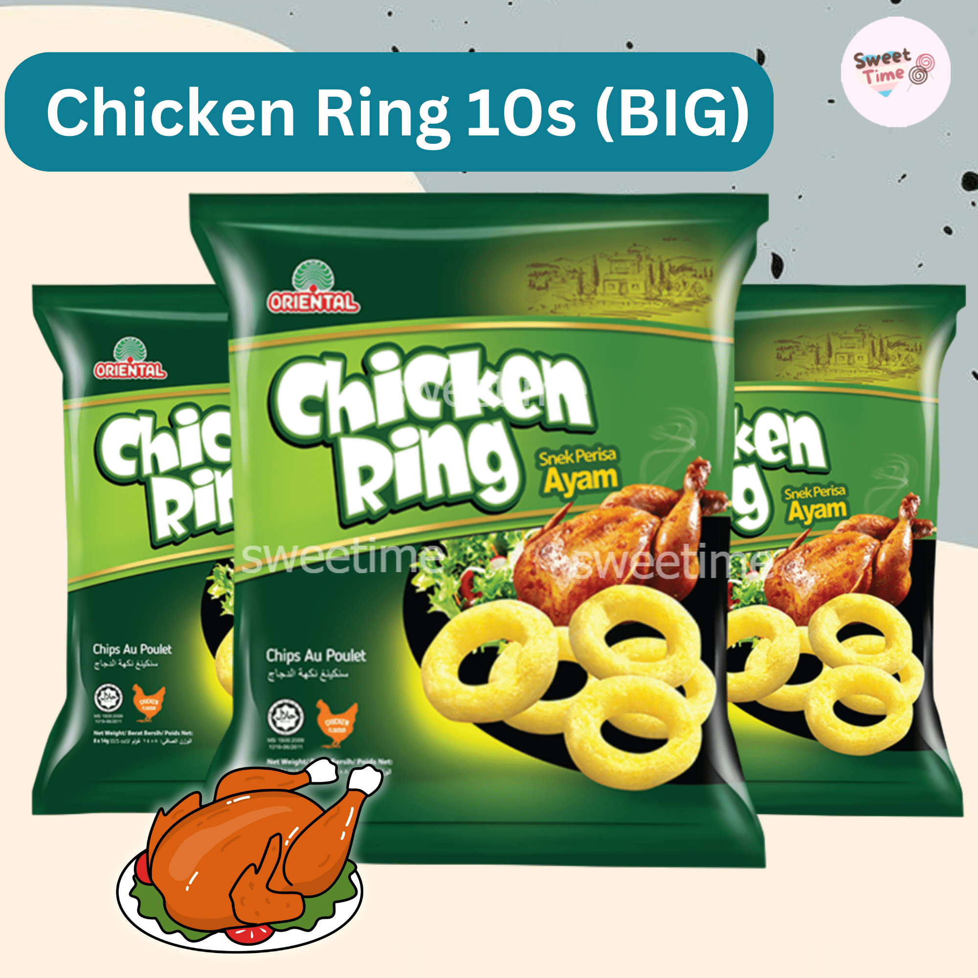 CARTON CHIPS SUPER RING