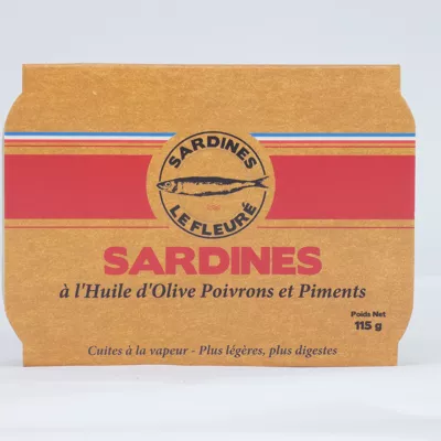 SARDINES À L'HUILE EN CARTON