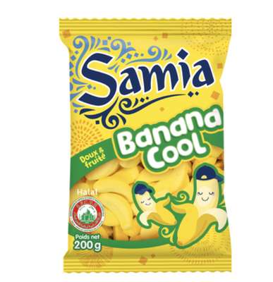 BONBON BANANA COOL SAMIA
