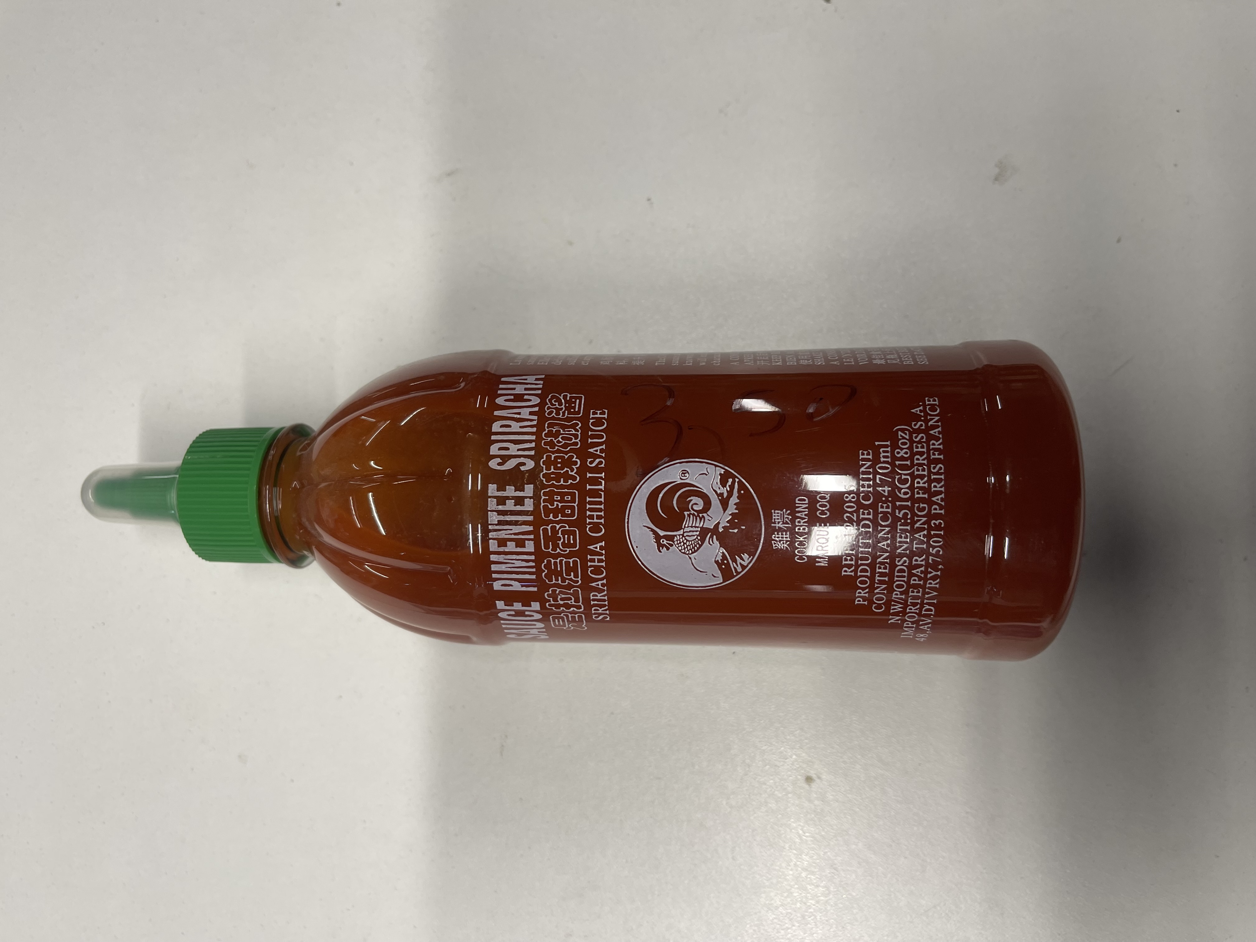 SAUCE PIMENTEE SRIRACHA CHILLI 470ML