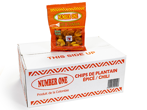 CARTON CHIPS PLANTAIN