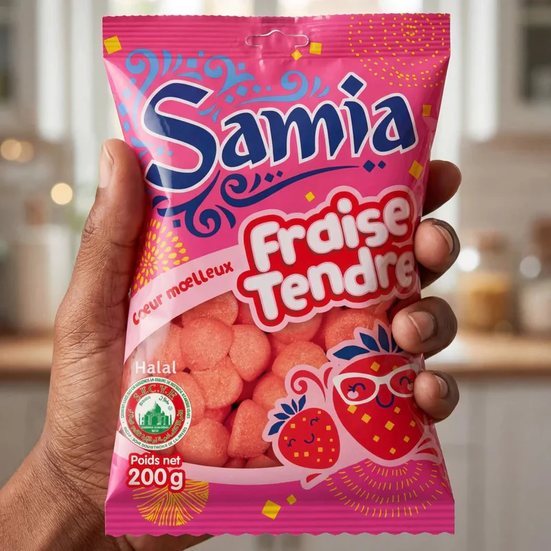 BONBON SAMIA FRAISE TENDRE