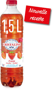 EAUX CRISTALINE FRAISE 1.5L