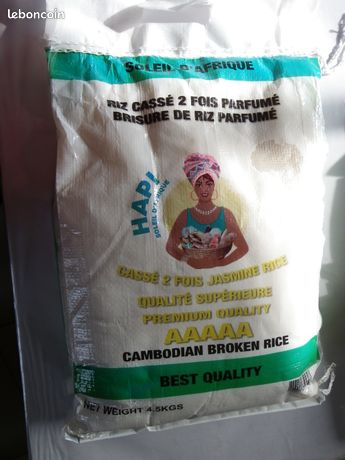 RIZ CASSE 1 FOIS HAPI SOLEIL D'AFRIQUE 4.5KG