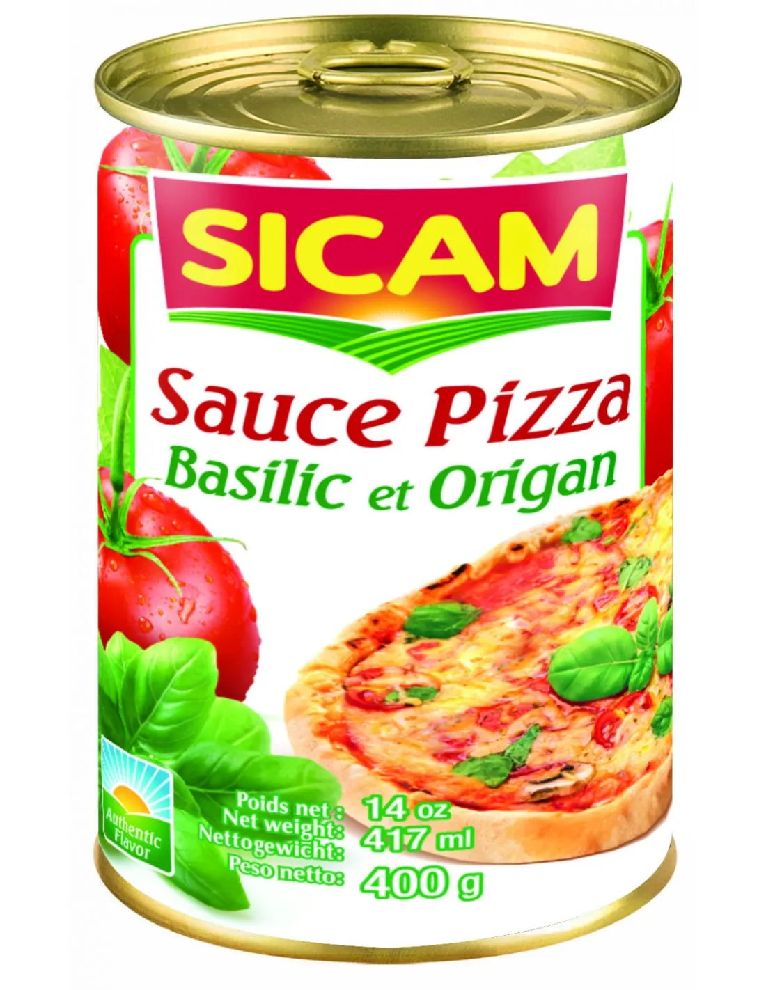 SAUCE PIZZA BASILIC ET ORIGAN