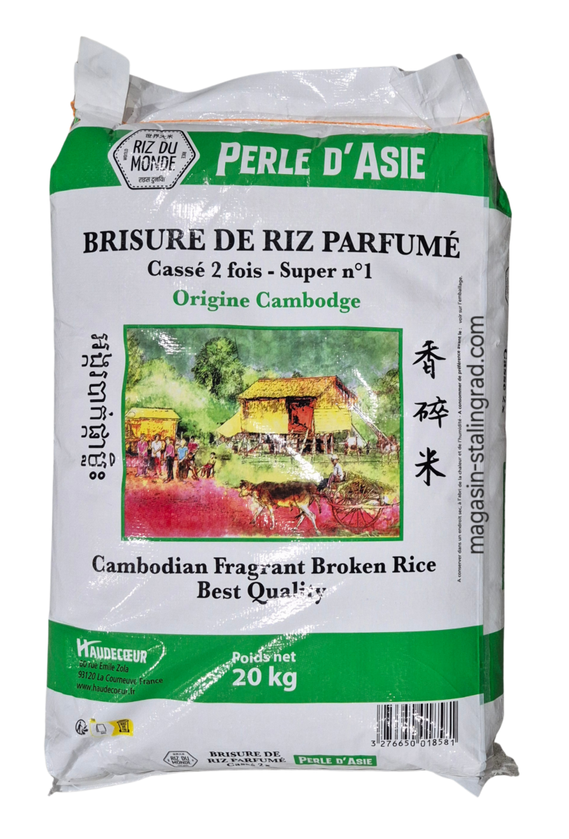 RIZ CASSÉ 2 FOIS PERLE D'ASIE 10KG