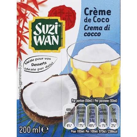 COCONUT CREAM 200ML